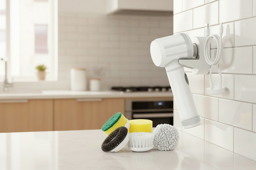 Cordless Electric Spin Scrubber